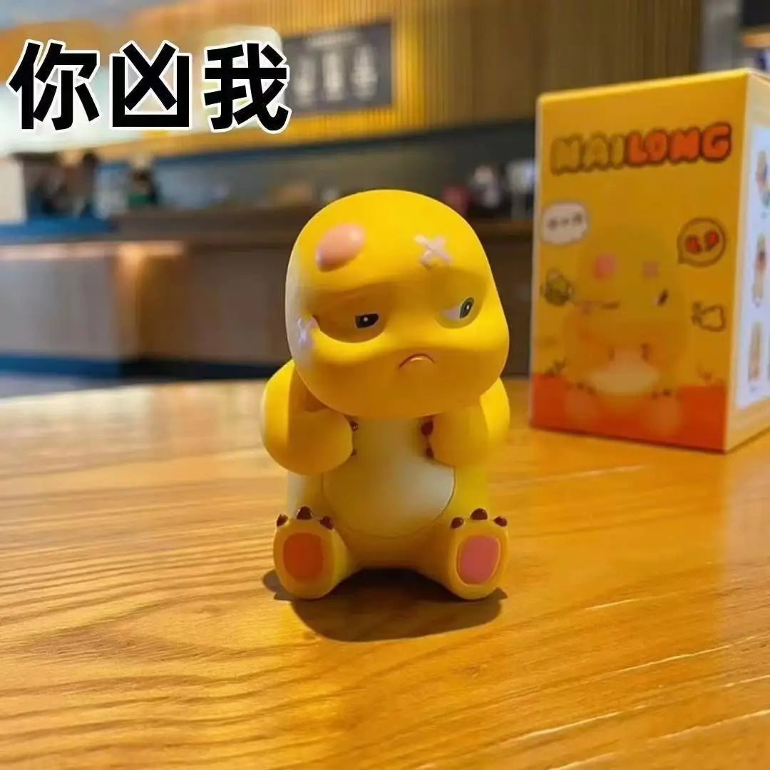 New Hot Cute Milk Dragon Daily Series Action Figure Blind Box Hand Table Decoration Collection Doll Toy Kid Birthday Custom Gift