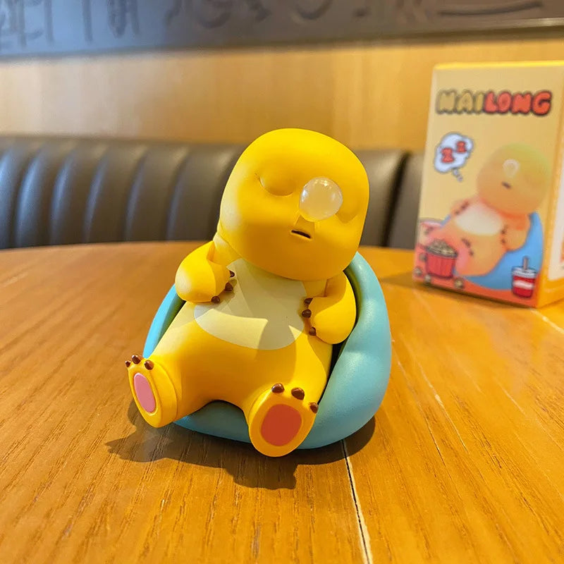 New Hot Cute Milk Dragon Daily Series Action Figure Blind Box Hand Table Decoration Collection Doll Toy Kid Birthday Custom Gift