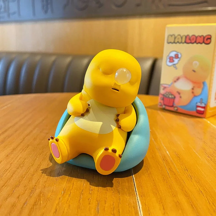 New Hot Cute Milk Dragon Daily Series Action Figure Blind Box Hand Table Decoration Collection Doll Toy Kid Birthday Custom Gift