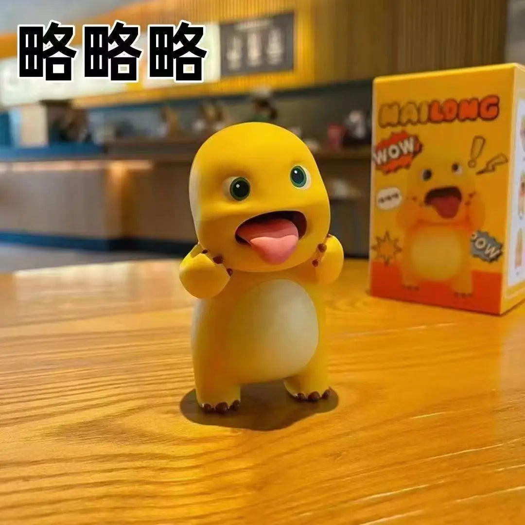 New Hot Cute Milk Dragon Daily Series Action Figure Blind Box Hand Table Decoration Collection Doll Toy Kid Birthday Custom Gift