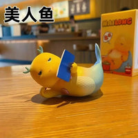 New Hot Cute Milk Dragon Daily Series Action Figure Blind Box Hand Table Decoration Collection Doll Toy Kid Birthday Custom Gift